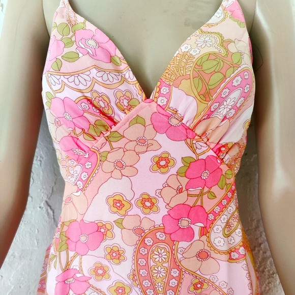 Paisley Pink maxi dress - Picture 6 of 8